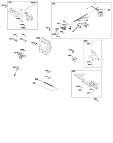 Part Location Diagram of 84004102 Briggs and Stratton HARNESS, WIRING